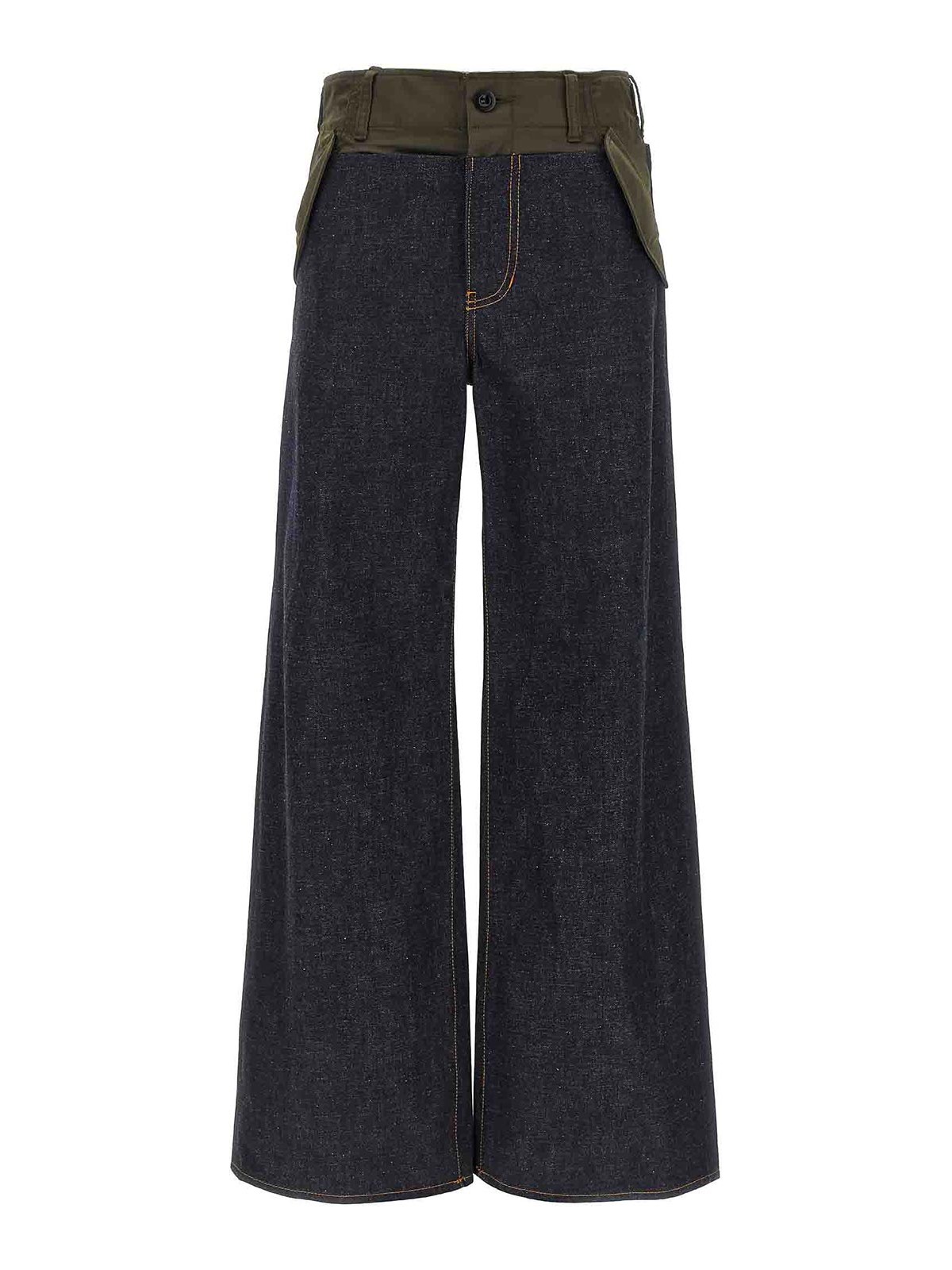 Blue Cotton Jeans
