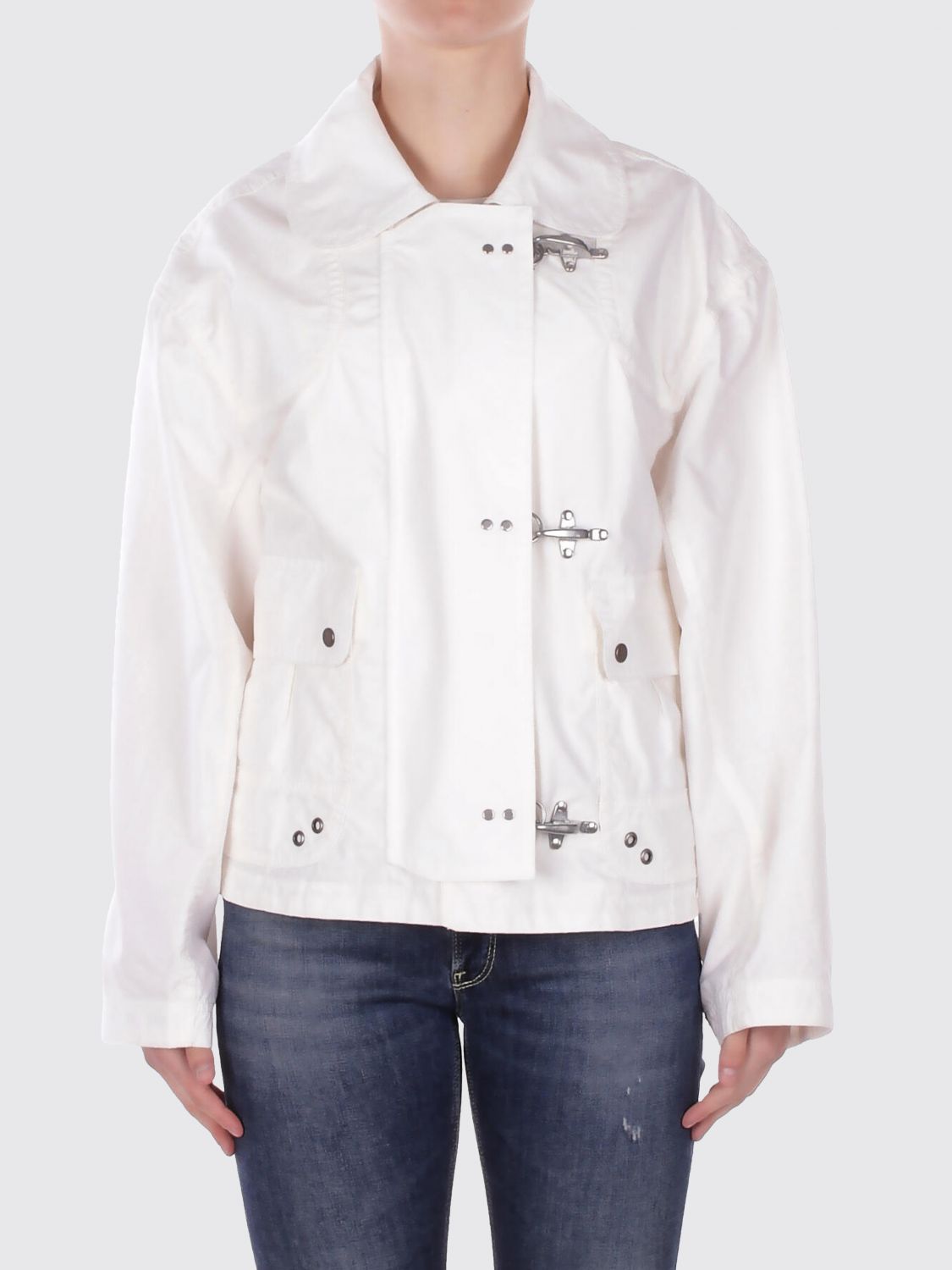 Jacket Woman color White