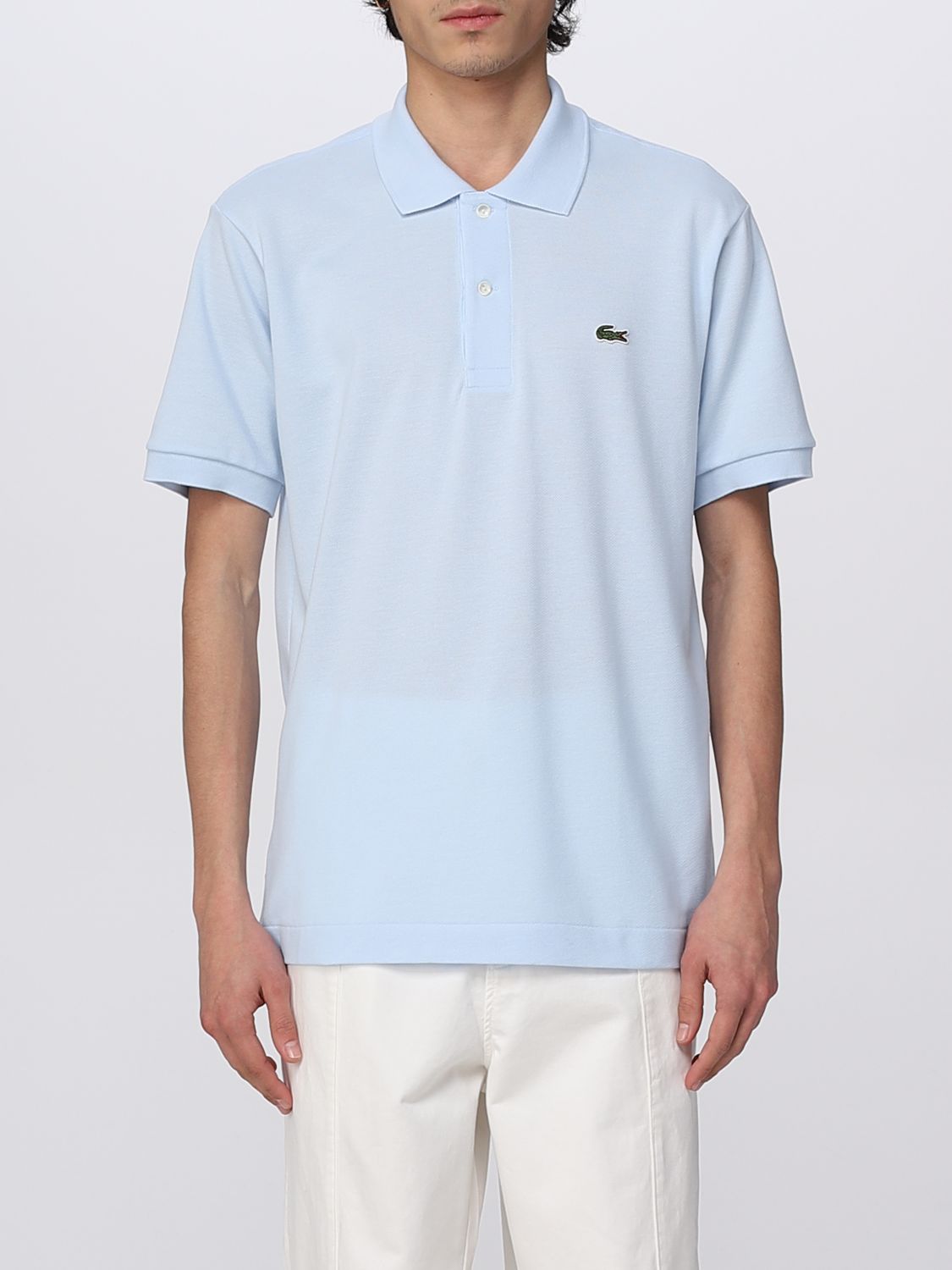 Polo Shirt Men color Sky Blue