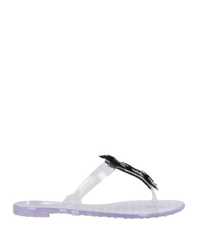 Nila & Nila Woman Thong sandal Transparent Size 11 Rubber