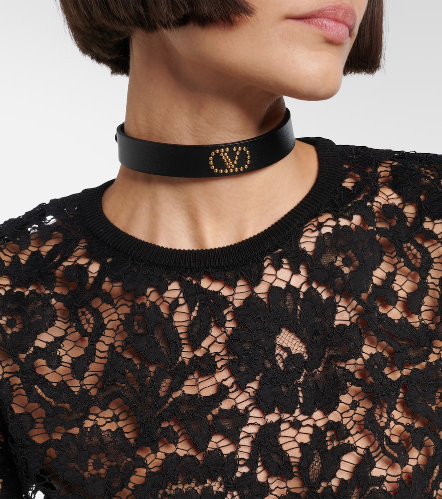 Floral lace top