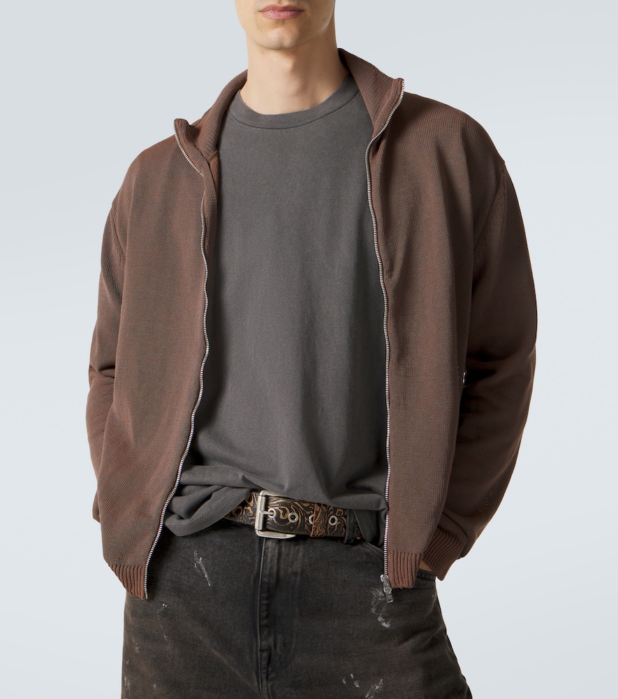 Box cotton jersey T-shirt