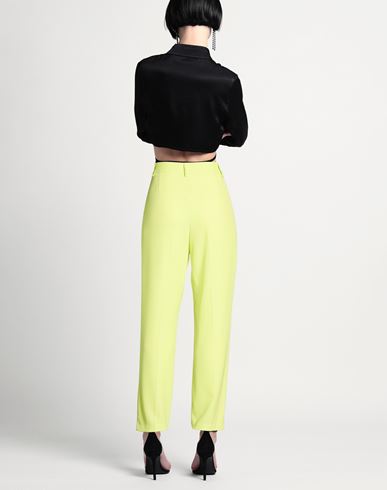 Collection Woman Pants Lime green Size 8 Polyester, Elastane