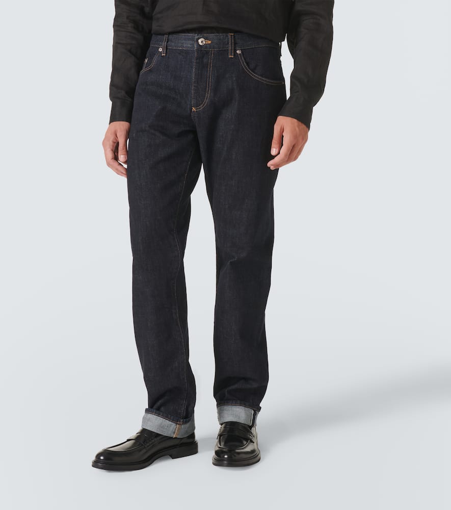 Classic straight jeans