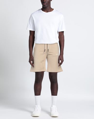 Man Shorts & Bermuda Shorts Beige Size S Cotton, Polyester