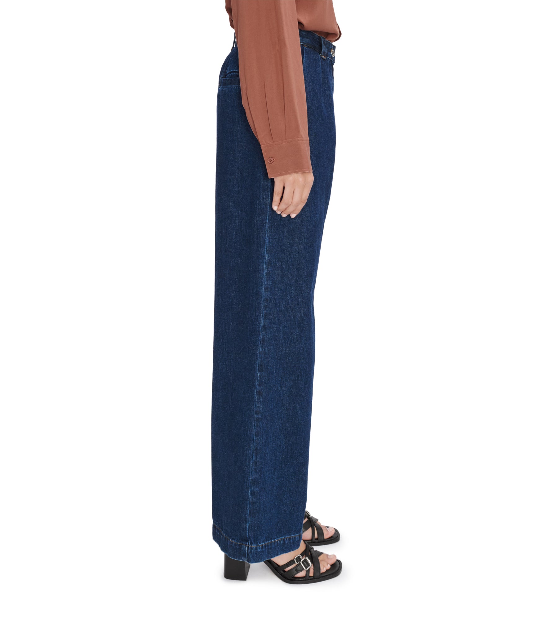 A. P.C. Tressie pants 34 IAL - Stonewashed indigo