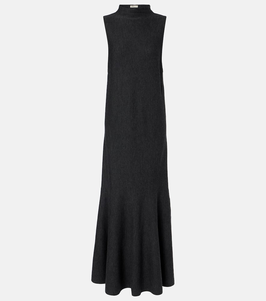 Margo wool maxi dress