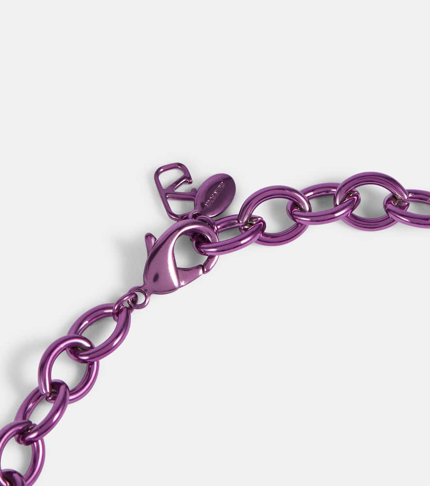 Valentino VLogo embellished chainlink choker