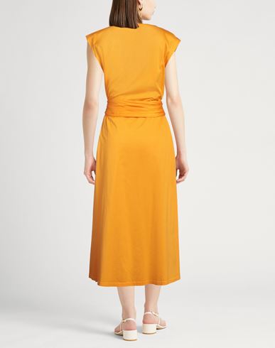 Jucca Woman Maxi dress Mandarin Size M Cotton