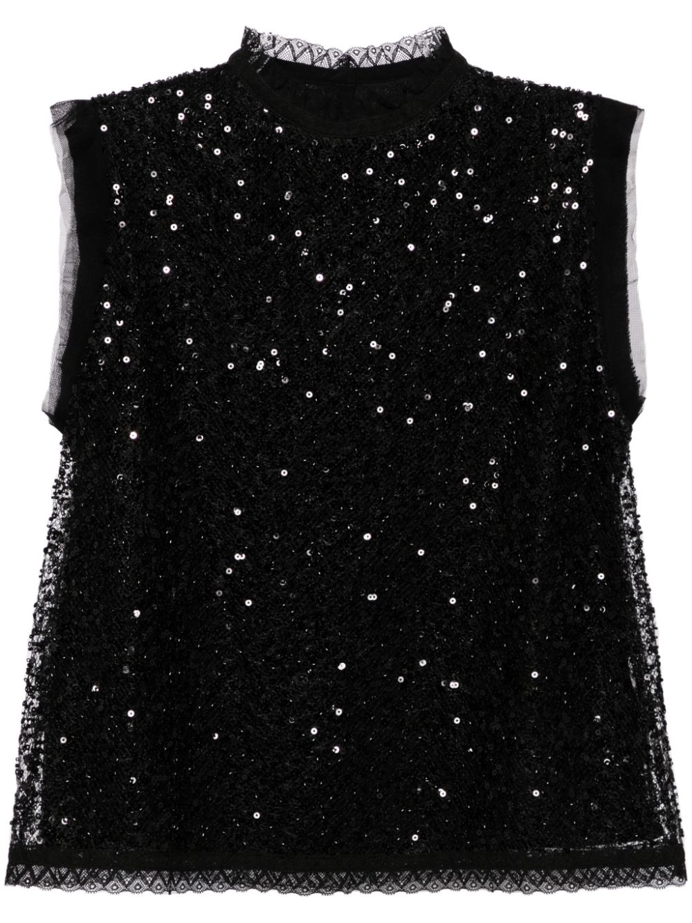 Libre collection sequin top - Grey