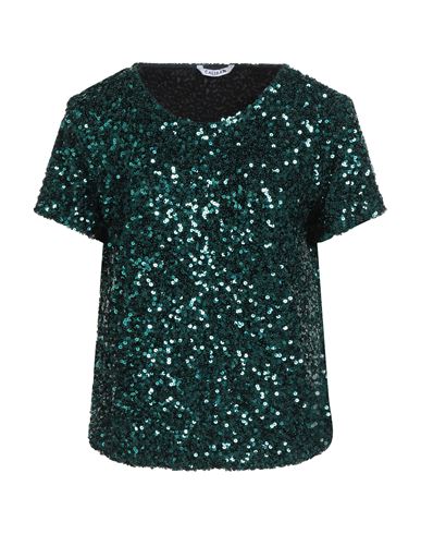 Woman Top Deep teal Size 10 Polyester, Elastane