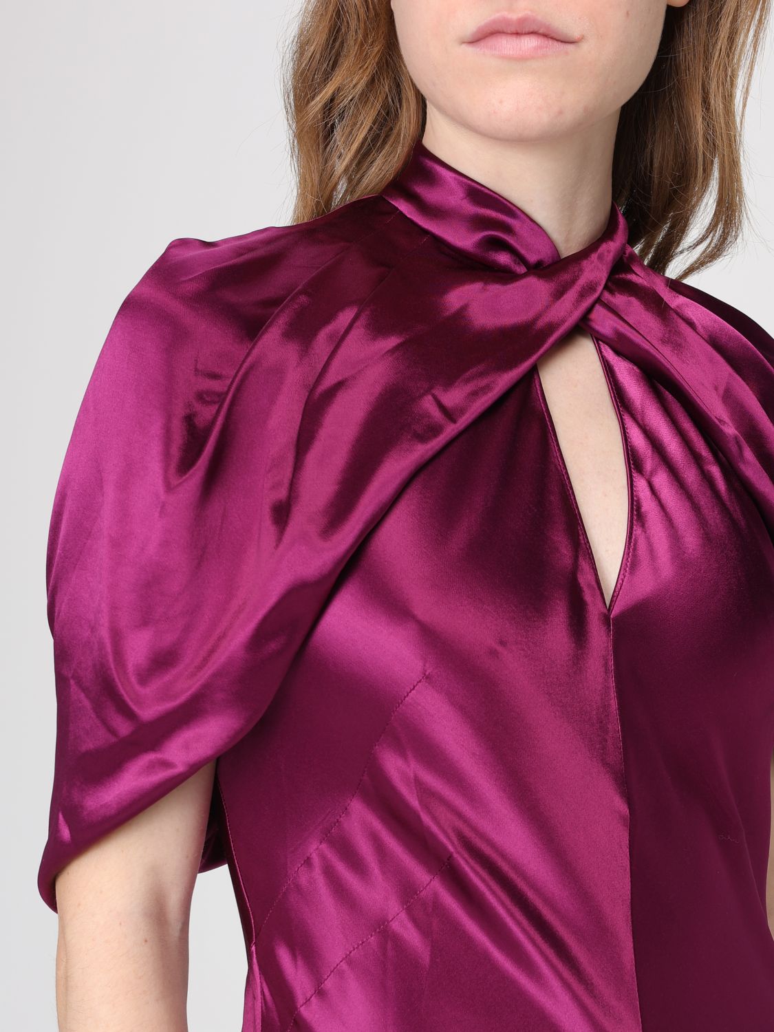 Dress Woman color Violet