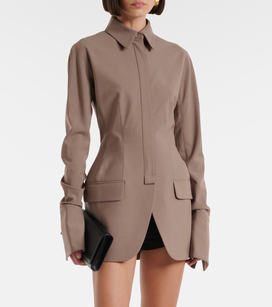Peplum jacket