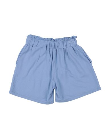 L:ú L:ú By Miss Grant Kid Girl Shorts & Bermuda Shorts Light blue Size 12 Viscose, Elastane