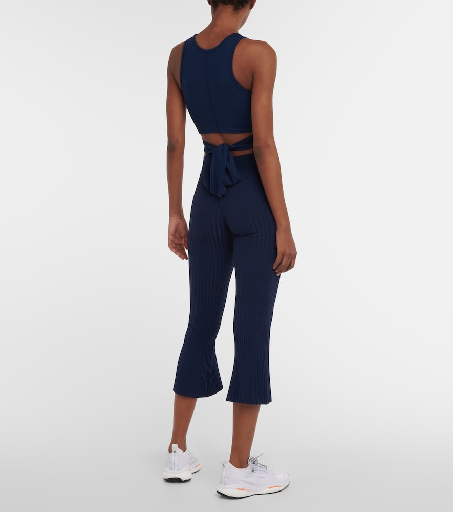 Live The Process Atlas ribbed-knit flared pants