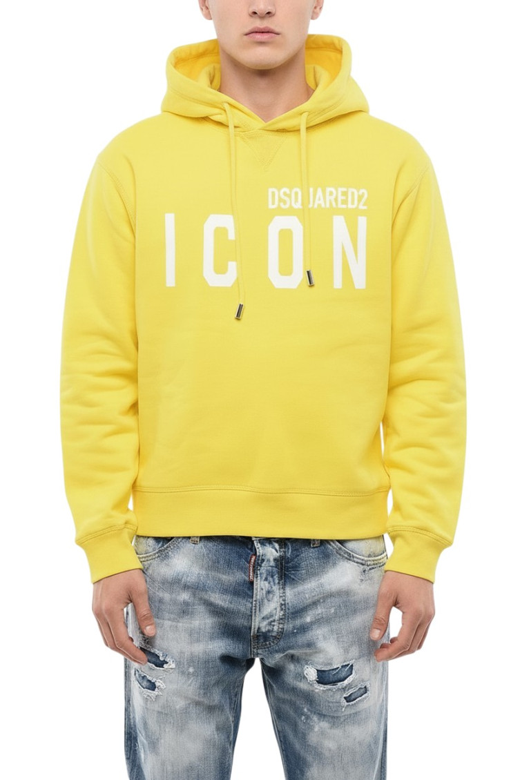 Logo Printed Drawstring Hoodie