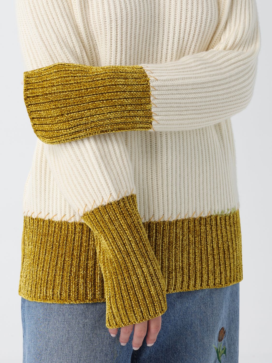 Sweater Woman color Pearl