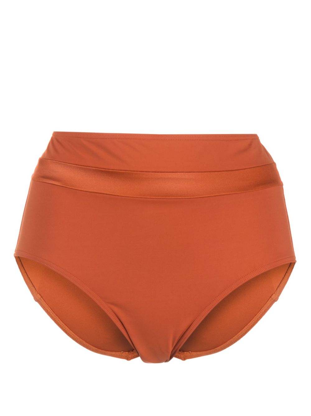 Cache Coeur high-waisted bikini bottoms - Orange