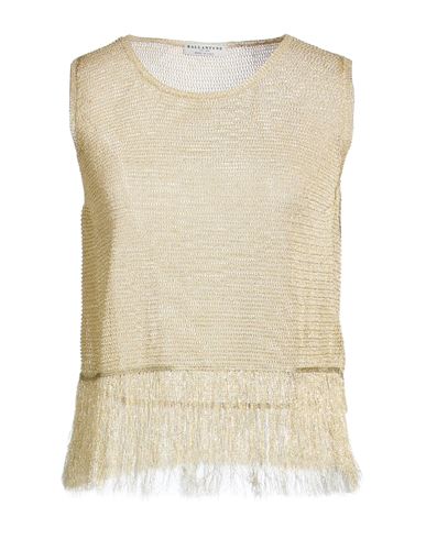 Woman Top Sand Size 6 Viscose, Metallic fiber