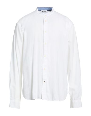 Man Shirt White Size XXL Cotton, Linen