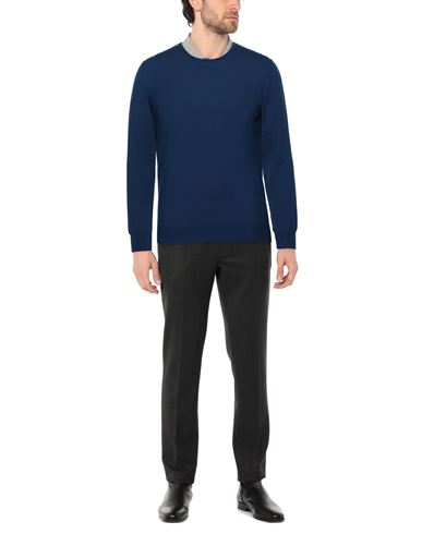 Man Sweater Pastel blue Size 42 Cashmere