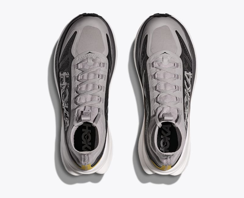 HOKA Men's Tecton X 3 Shoes in Cement/Black