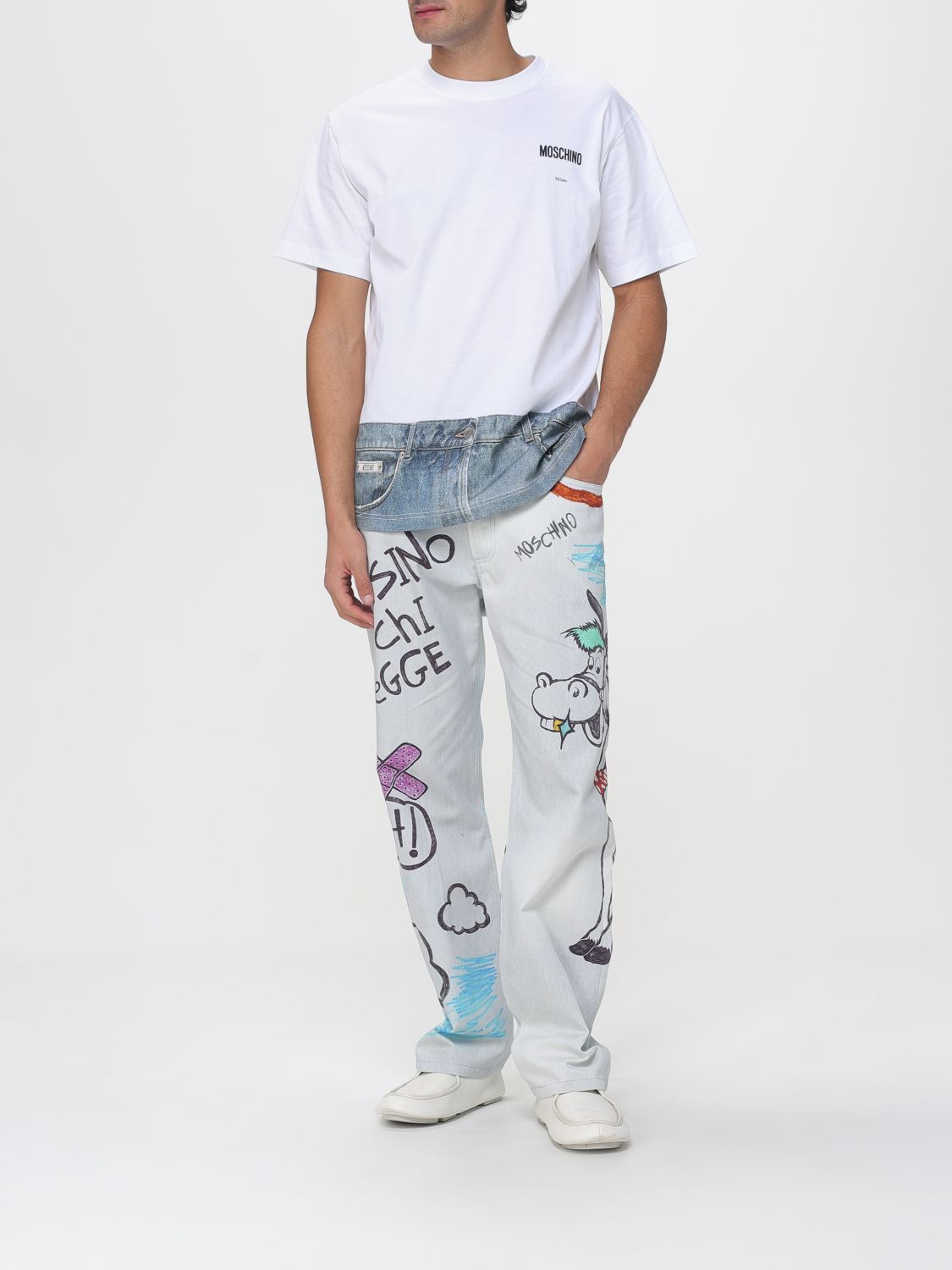 Polo Shirt Men color White