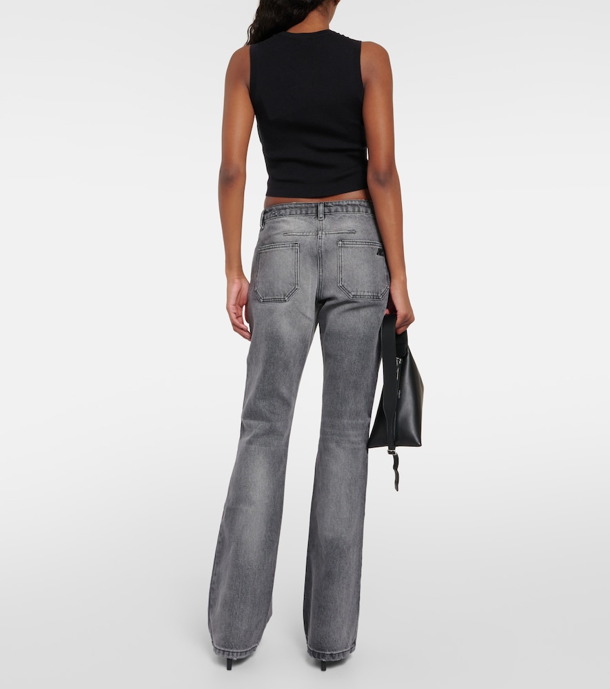Courrèges Low-rise straight jeans