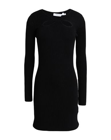 Woman Mini dress Black Size 10 Viscose, Polyester