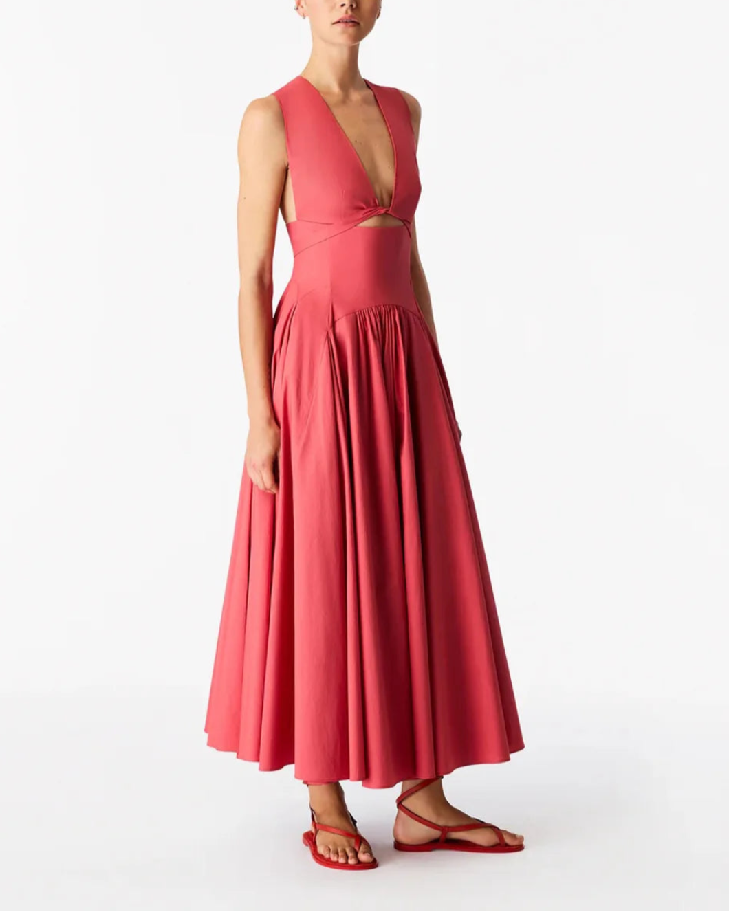 Cutout Circle Dress