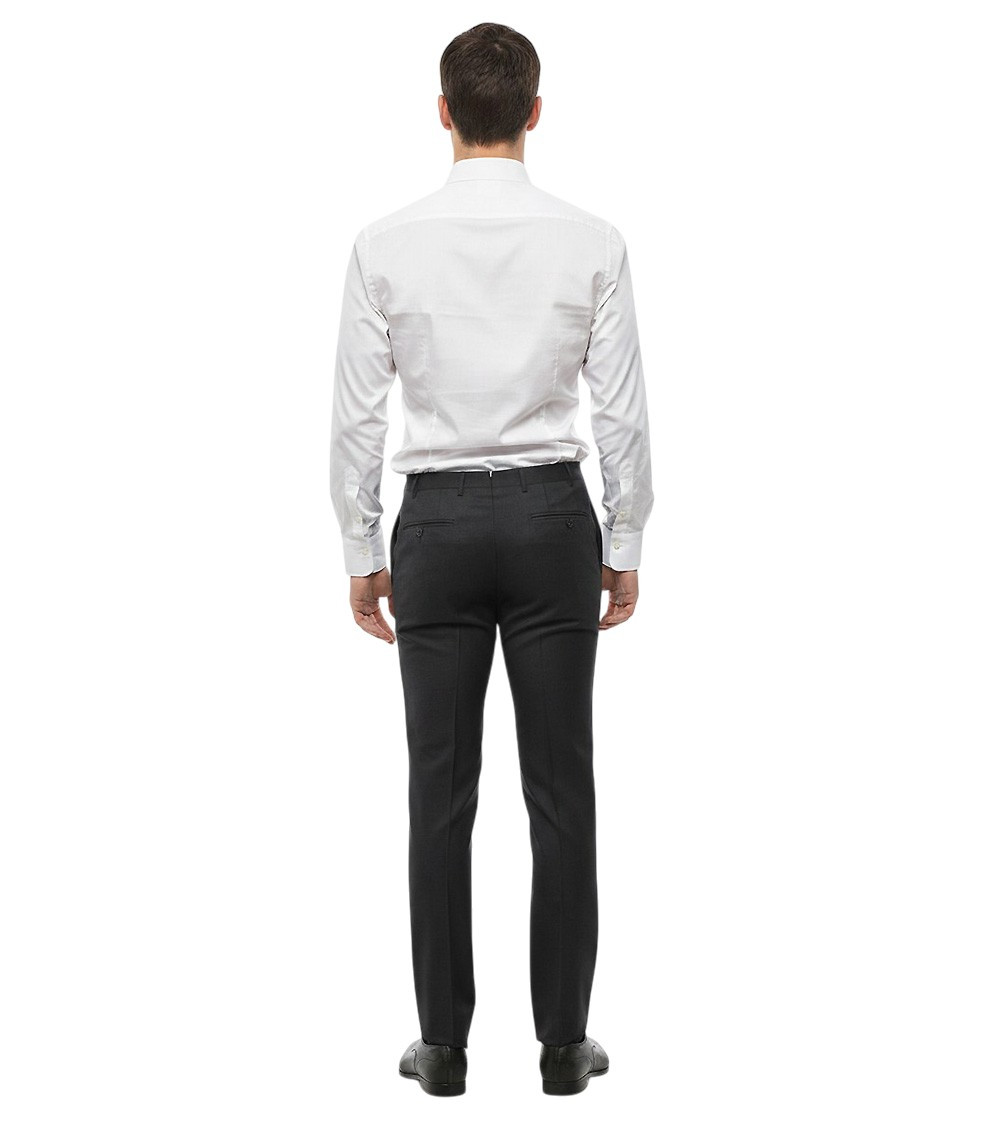 Dark Grey Tailored Pants