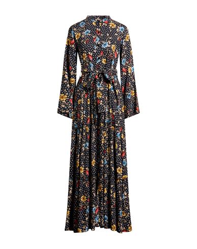 Woman Maxi dress Black Size L Viscose