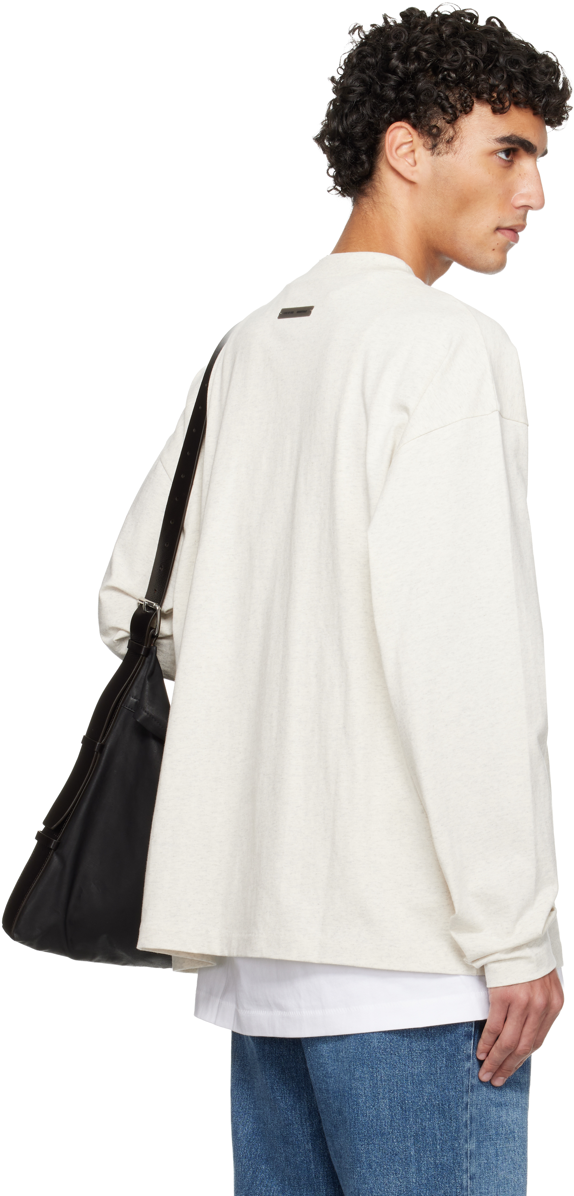 Off-White Holiday Embroidered Classic Long Sleeve T-shirt