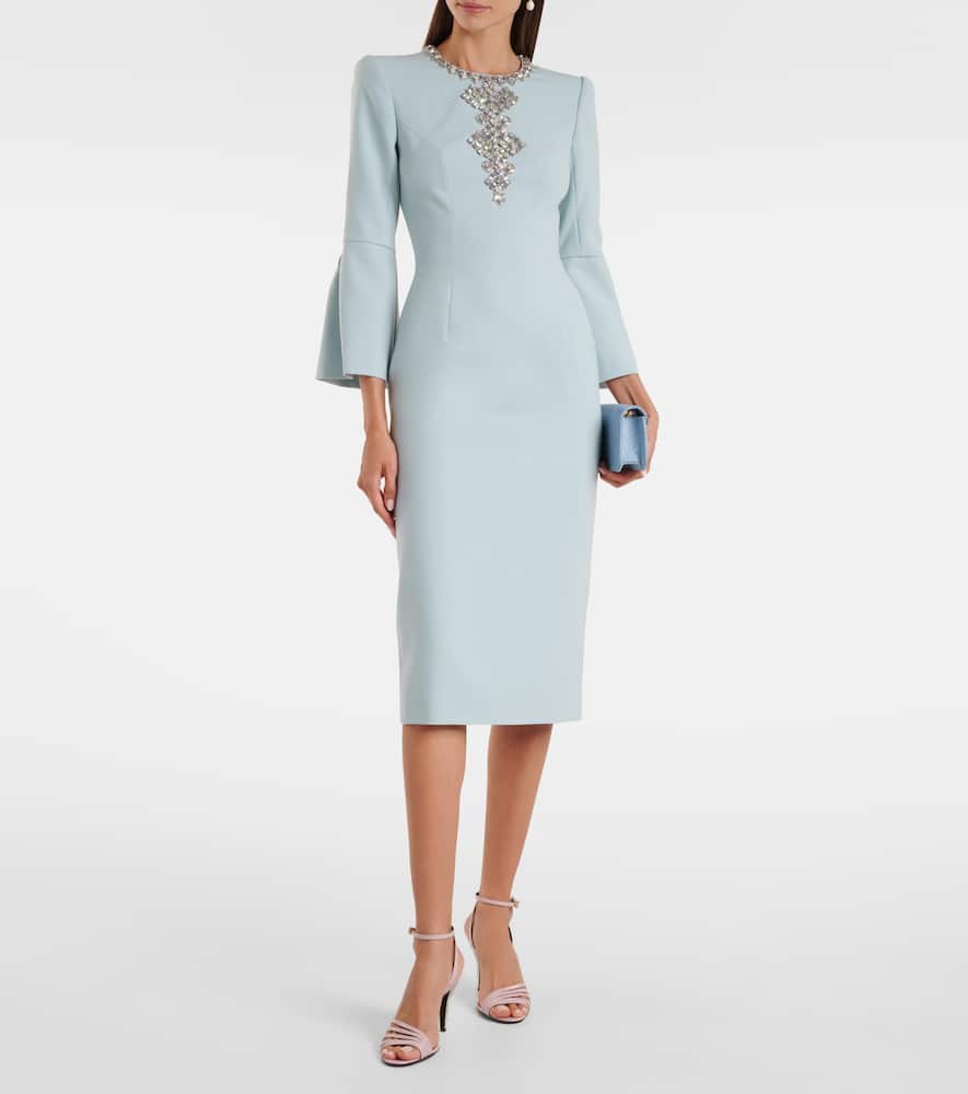 Margot crystal-embellished gown