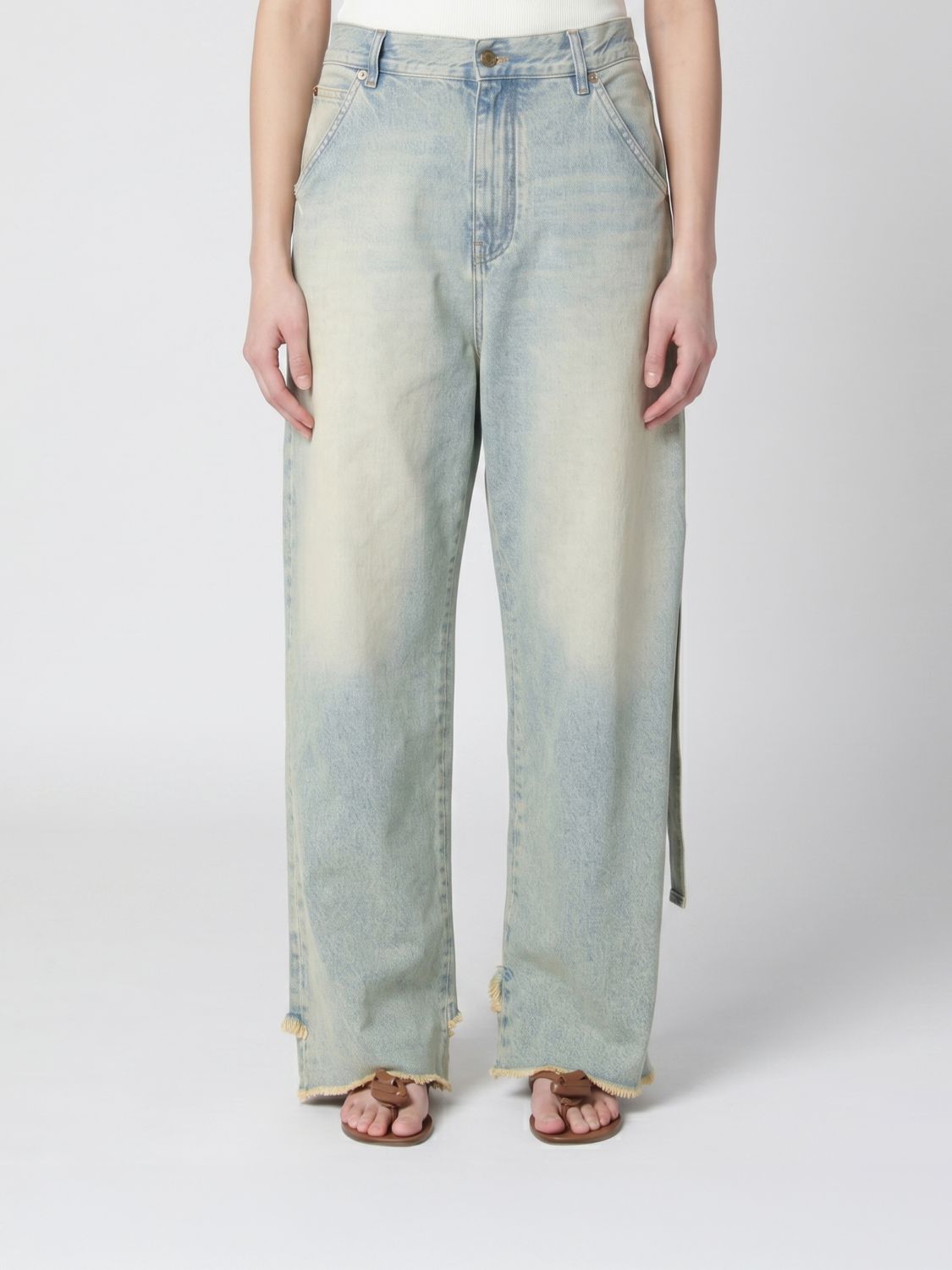 Jeans Woman color Denim