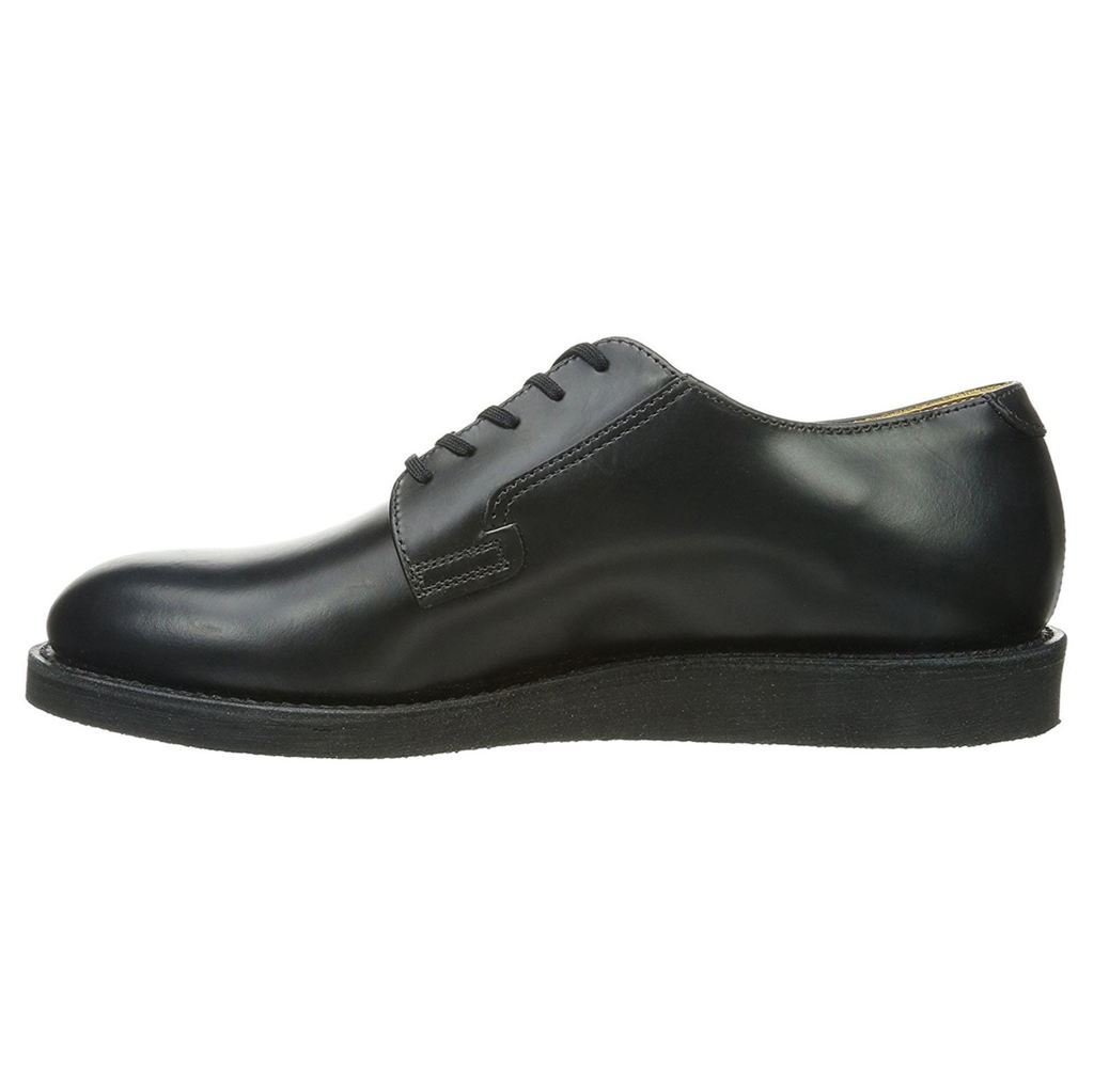 Red Wing Postman Oxford 101 Leather Men's Lace Up Shoes - Black - :UK