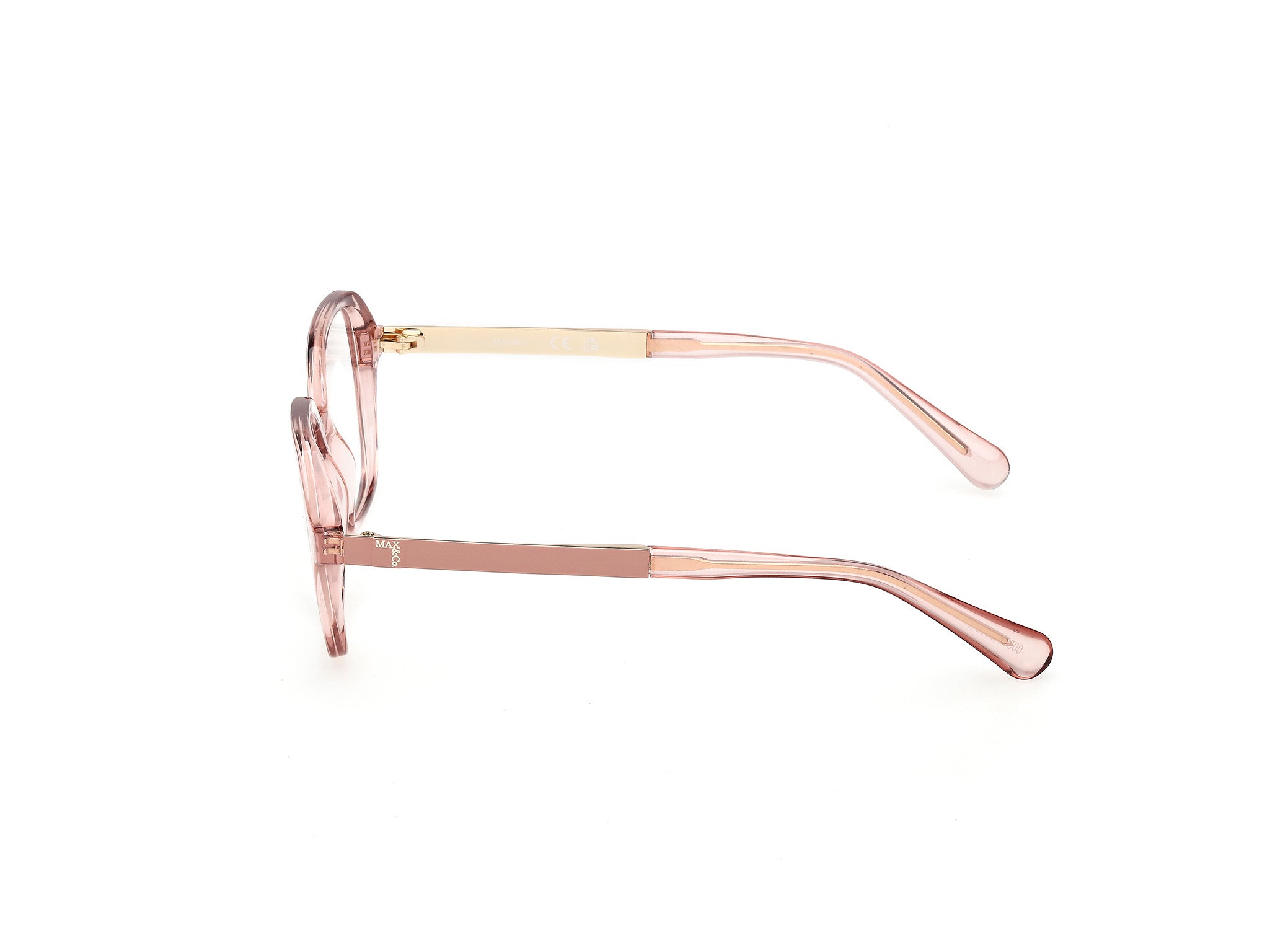MAX&Co Mujer MAX&Co MO5190 072 Monturas ópticas Inyectado Rosa Geométrico Norma