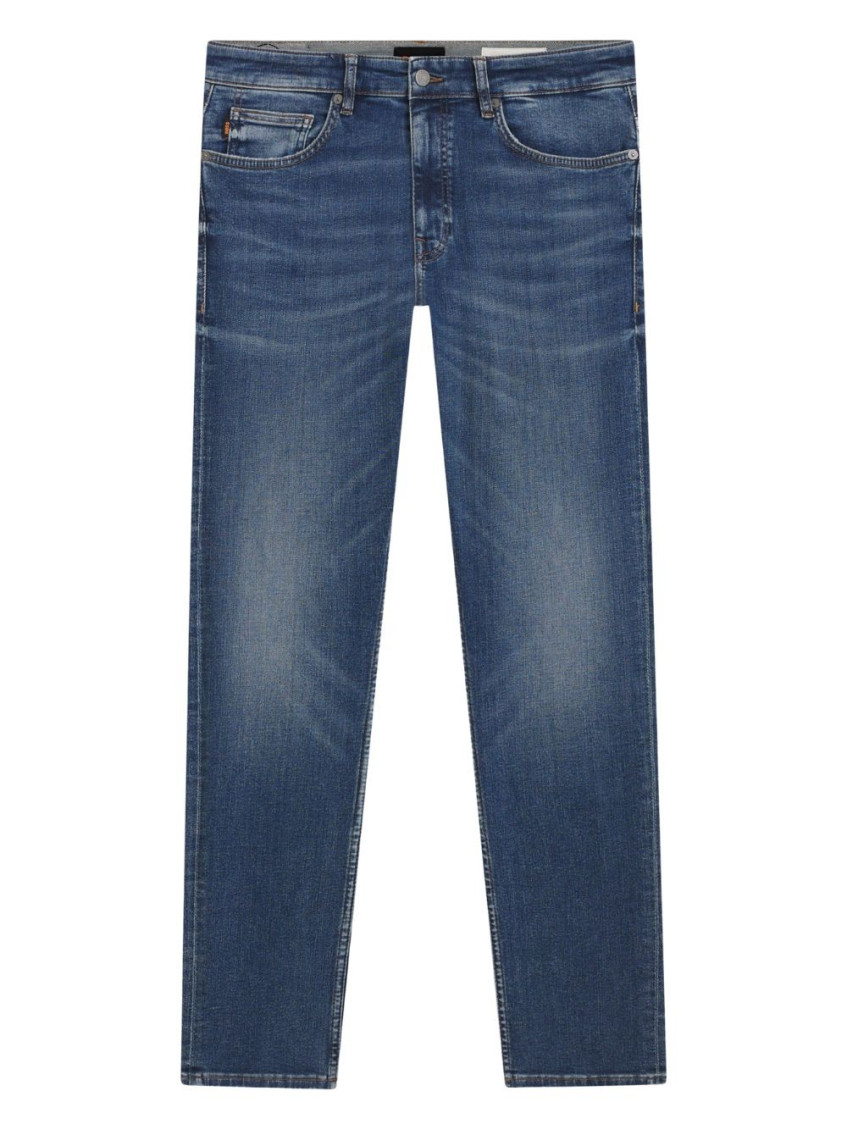 Blue Mid Rise Jeans