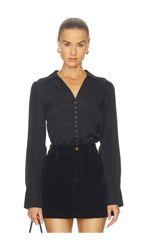 PAIGE Camu Shirt in Black. 00 also , 10, 12, 14, 2, 4