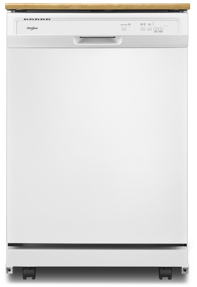 Whirlpool 24" Full Console Tall-Tub Dishwasher WDP370PAHW