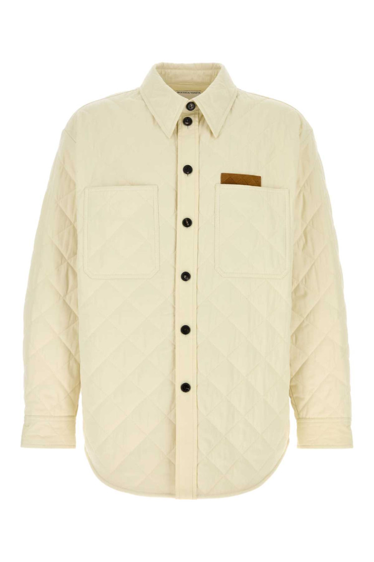 Ivory tech cotton jacket