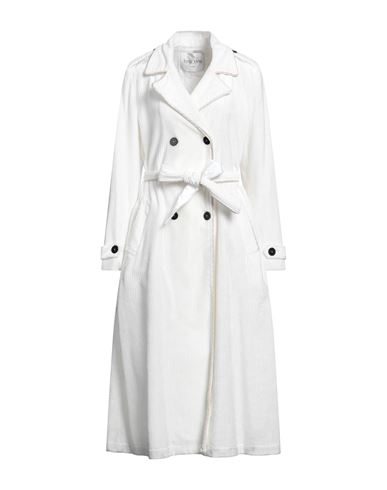 Forte_forte Woman Coat White Size 2 Viscose, Giza 45 Cotton