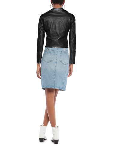 Muubaa Woman Jacket Black Size 10 Lambskin