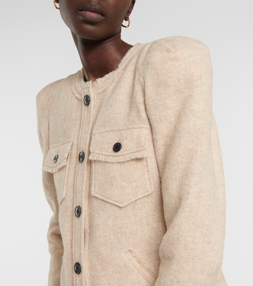Nelly wool-blend jacket