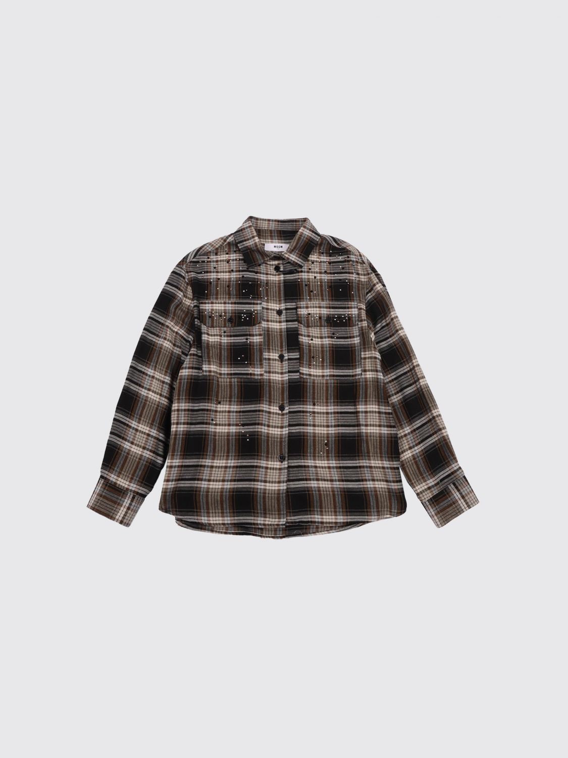 Shirt Kids color Brown
