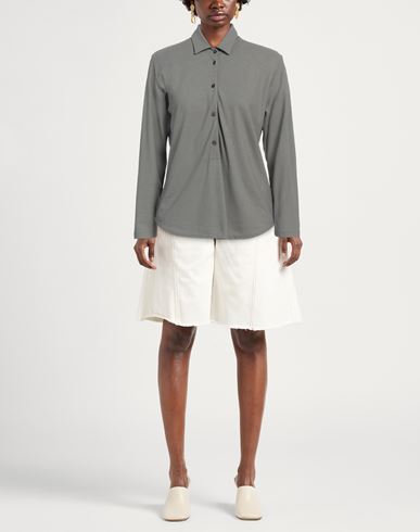 By Slowear Woman Polo shirt Military green
