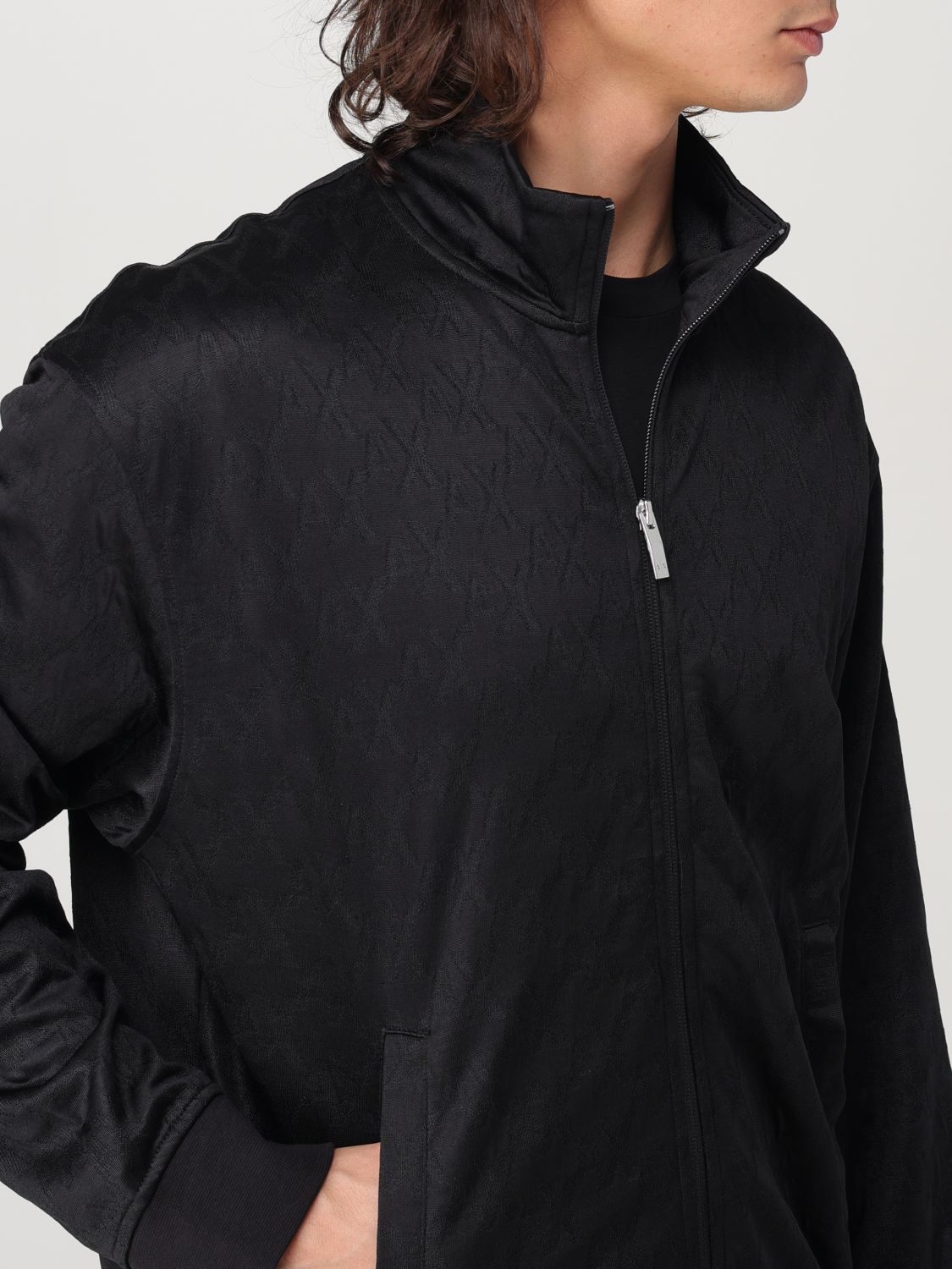 Zip-up cardigan - Black
