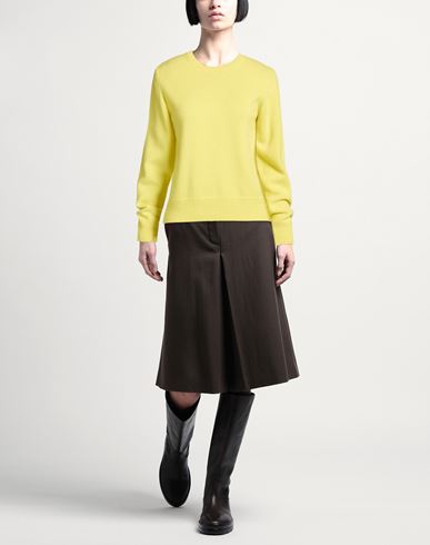 Woman Sweater Lime green Size 6 Cashmere
