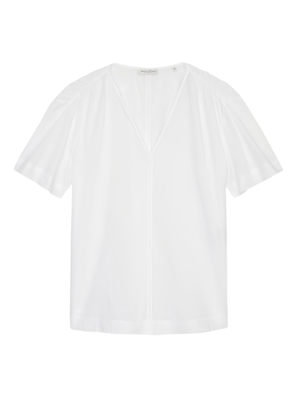 V-neck blouse - White