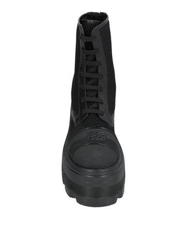 Woman Ankle boots Black Size 6 Synthetic material, Textile fibers